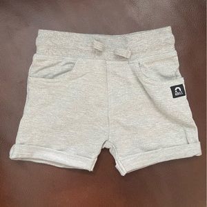 Rags Essentials Shorts with Rolled Hem - Heather Gray 2t
